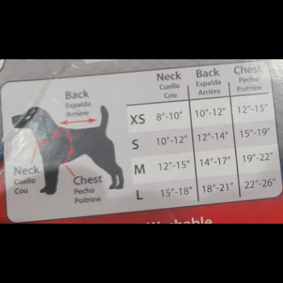 💙 Coleman Fleece Lined Dog Puffer Jacket Coat Pets Small Blue Outdoor S - Picture 12 of 12